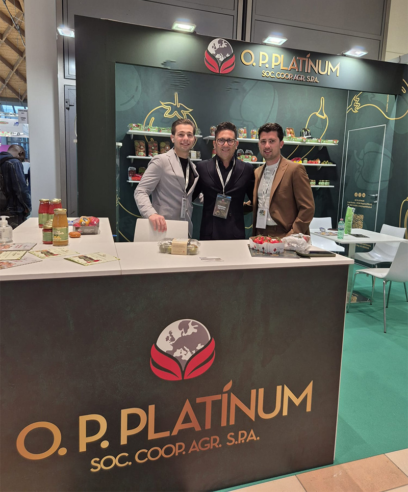Da sinistra: Matteo, Giovanni e Salvatore Astuto di Op Platinum
